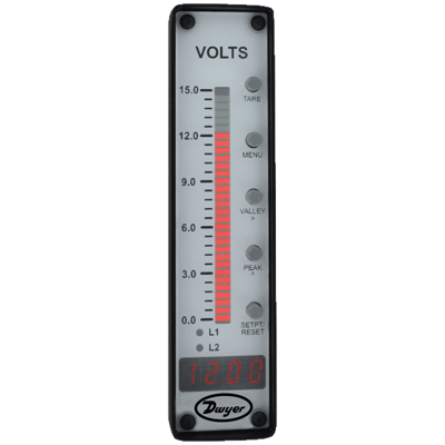 Dwyer Bar Graph Meter, Series BGM